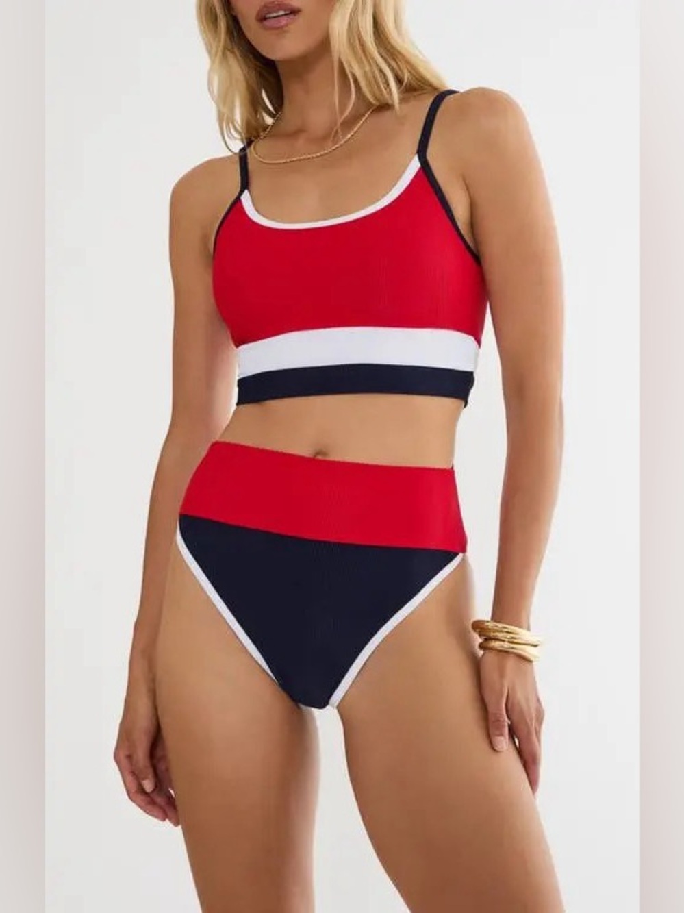 Beach Riot Bikini Eva XS Top S Bottom
